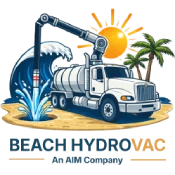 Beach HydroVac logo — hydro excavation Hampton Roads Virginia